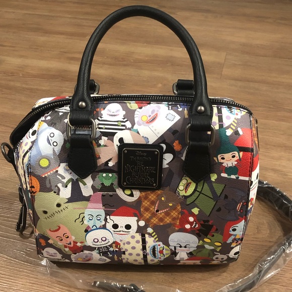 Loungefly Handbags - Loungefly Nightmare Before Christmas Chibi Duffel